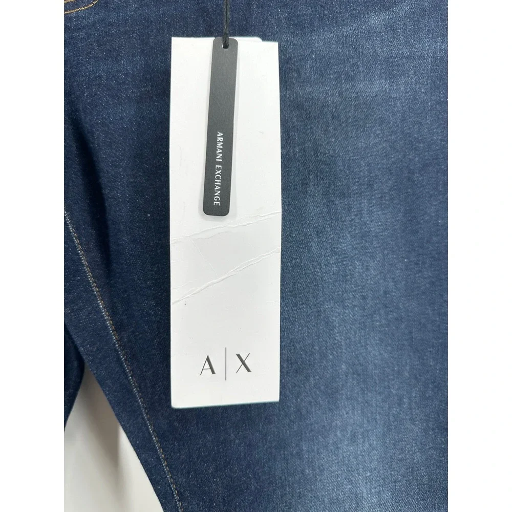 Armani Exchange J13 Slim Fit Jeans Dark Wash Denim 8NZJ13 Z2SAZ Mens 38S
